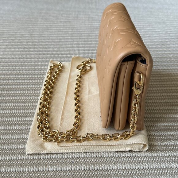 Louis Vuitton Camel Pochette Coussin Shoulder Bag - Picture 7 of 12